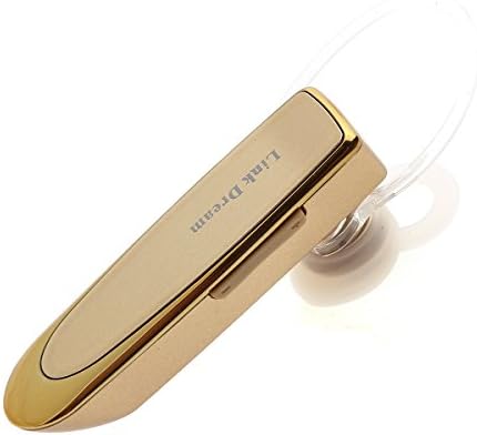 Sonlipo Handsfree Driving Running Working Headphone Wireless Bluetooth Stereo Headset 4.0 + EDR 720 Hours Standby Noise Cancelling Earbuds Earphone Built-in Microphone(Gold)
