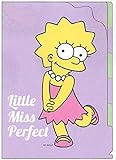 5インデックス クリアファイル/ザ・シンプソンズ A4 ダイカット 日本製 (57707 Purple)