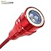Clever Scope - Magnetic LED Pocket Handheld Flashlight with Flexible Neck (Red)