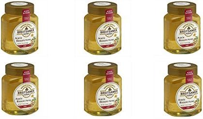 Breitsamer Honey in Jar, Acacia Mild, 17.6 Ounce (Pack of 6) by Breitsamer