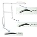 Ladygo Stainess Steel Eyebrow Ruler Positioning Measurement Tattoo Calipers Microblading Permanent Makeup Gold Ratio DIY Stencil Tool-3 Eyebrow Patterns