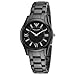Emporio Armani Women's AR1441 CeramicSlim Black Dial Watch