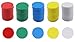 Floranea 100 Pcs Bingo Chips 1 Inch Multi Color Plastic Small Counting Learning Counters Markers Discs Gaming Tokens for Science Math Number Classroom Kids Children Project Games