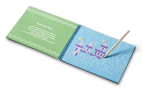 image for Melissa & Doug On the Go Scratch Art Activity Books Set - Fairy Tales,