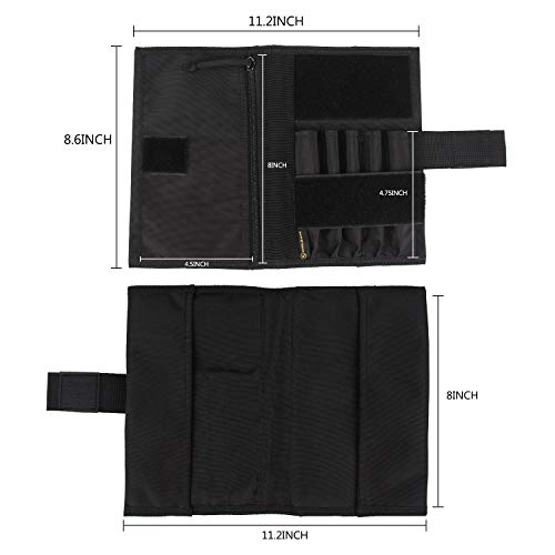 Kosibate Tactical Notebook Cover, Military Army Leader Book Cover, 8x5