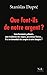 Que font-ils de notre argent ? by