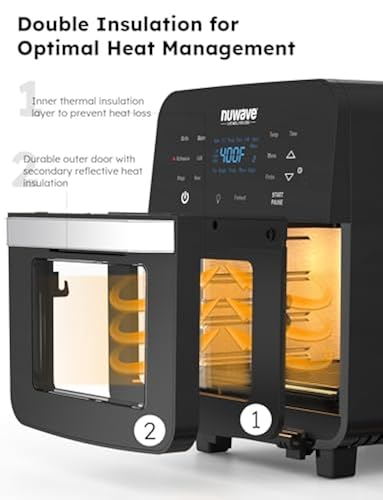 Nuwave Brio Air Fryer Oven, X-Large Family Size, SS