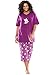 Dreams & Co. Plus Size 2-Piece Capri PJ Set
