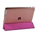 Afranker Ipad 2 / 3 / 4 Slim-Fit Folio Smart Four Fold Case Cover with Back Case Pink