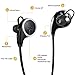 Sunnest Bluetooth Headphones Wireless Sports Stereo Earbuds with In-Ear Noise Cancelling Sweatproof Headsets for iOS, Android and other devices