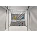 2-Room Non-Instant Shower Tent with 5-Gallon Solar Heated Shower and Removable Rainfly