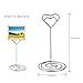Place Card Holder ,Kyson 15pcs Tabletop Number Name Holder Card Photo Stands Memo Clip for Weddings Party Gatherings