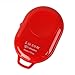 UFCIT Bluetooth Wireless Remote Control Camera Shutter Release Self Timer for IOS Android Smartphones (Red Remote)