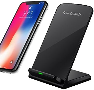 Ohmu Smart Phone Wireless Charger Fast Charger Stand for iPhone X 8 8 Plus Samsung Galaxy Note 8 S8 Plus S7 Edge S6 Edge Note 5