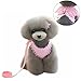 M2cbridge Pink Dog Puppy Harness Leash Collar Cat Vest Strap with Angel Wings (XS)