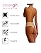 Cover Girl Shapewear Seamless High Waisted Thong Underwear | Breathable Tummy Control Shaping Thong Panties (Small, Nude)