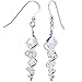 Body Candy Handcrafted 925 Silver Icicle Drop Earrings Created with Crystal