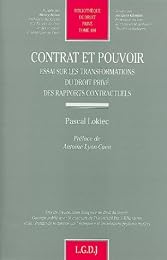 Contrat et pouvoir