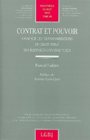 Contrat et pouvoir
