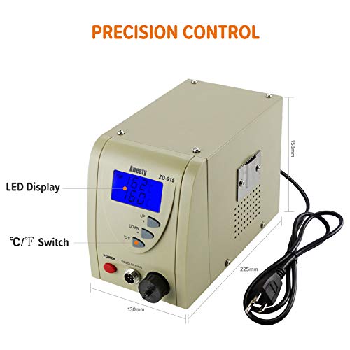 Pro Digital Vacuum Desoldering Station, Anesty Professional Removal