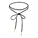 Choker Necklace, Xpatee Women Choker Necklace Set Black Velvet Lace Tattoo Choker Set Girls Stretch Necklace (10 Pack)