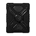 Afranker Plastic Kid Proof Extreme Duty Dual Protective Case Cover with Kickstand for Ipad 2, Ipad 3 - Black