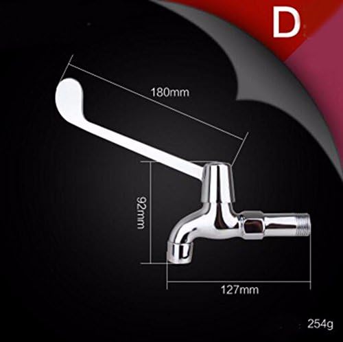 Gyps Faucet Basin Mixer Tap Waterfall Faucet Antique Bathroom Mixer Bar Mixer Shower Set Tap antique bathroom faucet The tap long-Handle faucet hospital into wall faucet elbow touch type water taps D