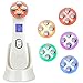EMS Face Lifting Machine 5 in 1 Facial Firming Care Machine for Wrinkle Acne Remove Skin Tightening Beauty Machine Anti-aging Face Toner Device for Whitening