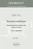 Image de Génie Civil Structures Métalliques Dimensionnement des Ossatures Acier Selon les Eurocodes Cours e