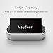 Vaydeer Metal Business Card Holder Aluminum Display Stand for Id,Debit,Name,Gift Card Desktop Organizer Container Box...