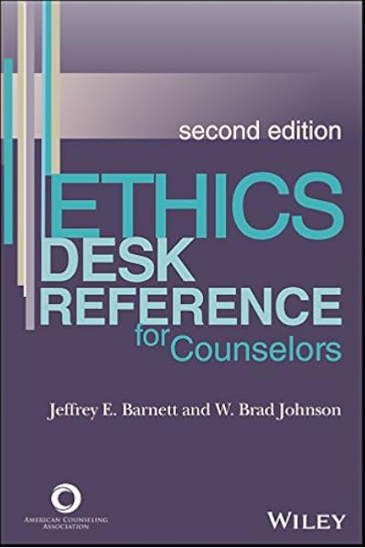 Amazon Com Ethics Desk For Counselors 9781556203275 Barnett Jeffrey E Johnson W Brad Books