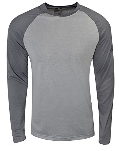Reebok workout ready supremium long sleeve, small, flight/alloy