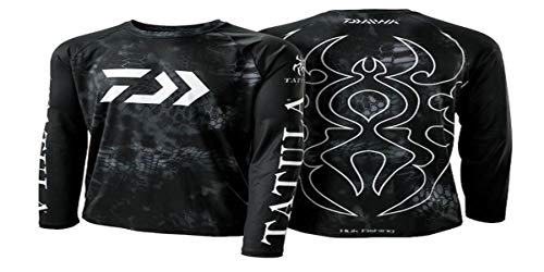 Huk × Daiwa /Tatula Performance Shirt ダイワとのコラボ商品 速乾素材 USサイズM 完売品 定価出品 Daiwa Vector Huk Tatula Performance Shirt Rad XXL H12D0002RAD05