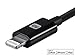 Monoprice Lightning to USB Type-A Charging Cable - Apple MFi Certified, 10 Feet, Black - Essential Series