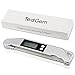 TedGem Cooking Thermometer, Digital Instant Read Food Meat Thermometer, Digital Electronic BBQ Thermometer with Collapsible Internal Probe (Silver)