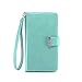 IZENGATE Samsung Galaxy Note 4 Wallet Case - Executive Premium PU Leather Flip Cover Folio with Stand (Mint)