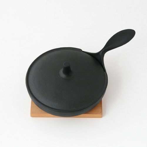 Southern Iron skillet Minipan 14cm made in Japan IH corresponding Ogasawara Rikucho with lid