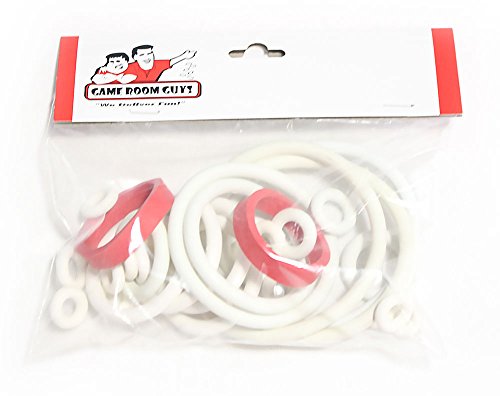 Game Room Guys 1973 Bally Monte Carlo Pinball White Rubber Ring Kit