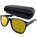 Computer Reading Glasses - Provide Headache Dry Eyes Relief - Eye Strain From Blue Light UVB Light HEV Light - Clear Lens Nerd Glasses Style For Women & Men