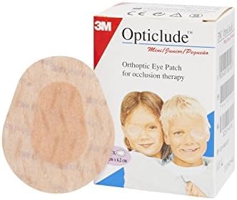 Opticlude Orthoptic Boys and Girls Junior Eye Patches Coloured (Mini Size, 30 Pack) by Opticlude