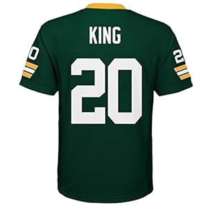 Outerstuff Kevin King Green Bay Packers #20 Green Youth Home Mid Tier Jersey 41TJmHTanrL