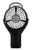 WIOR Rechargeable Fans Portable Handheld Fan Battery Operated Cooling Fan Electric Personal Fans Foldable Fans with Battery (Black)