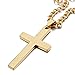 Jstyle Jewelry Mens Cross Necklace for Men Women Stainless Steel Pendant 22 24 Inch