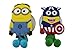 Finex® Despicable me Minions Toothbrush Holders *Set of 2* with Suction Cup for wall in bathroom