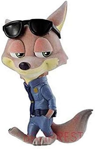 Amazon ディズニーキャラクターズ Fluffy Puffy ニック ジュディ ポリスコスチューム ニック ワイルド 単品 ズートピア フィギュア ドール 通販