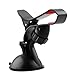 FlyStone Clipper Car Mount Universal Vehicle Swivel Holder (Black)