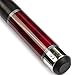 Players Pool Cue C-960 Classic Crimson Birds-Eye Maple with Triple Silver Rings