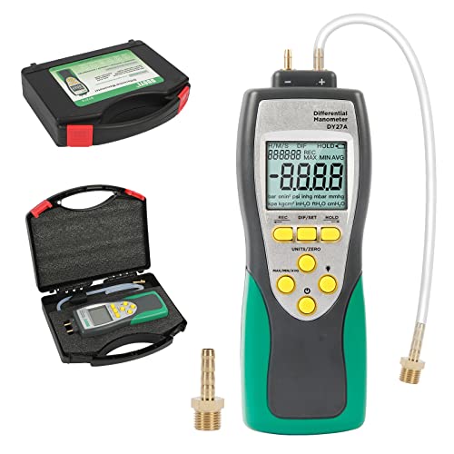FXTUL Manometer, Digital Differential Manometer, Digital Air Pressure