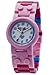 Lego Friends 8020172 Stephanie Kids Buildable Watch with Link Bracelet and Minifigure | Pink/White | Plastic | 25mm case Diameter| Analog Quartz | boy Girl | Official