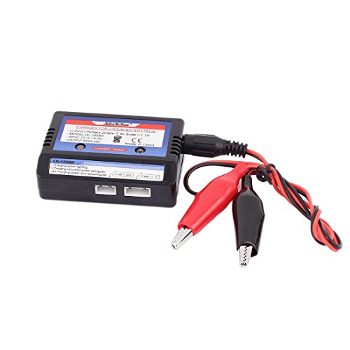 uxcell 7.4V 11.1V 2-3 Cells 2S 3S RC LiPo Li-Poly Battery Safe DC Charger Balance Charging